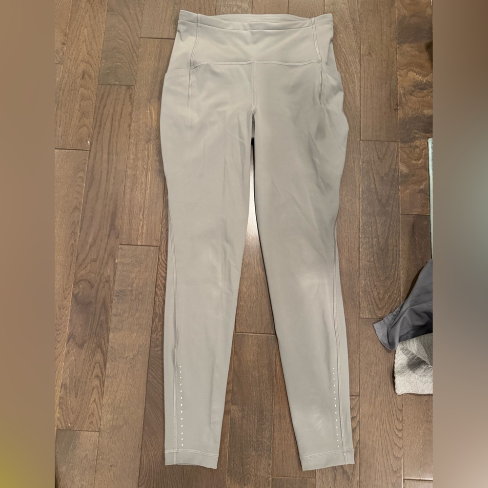lululemon athletica Light Gray Leggings